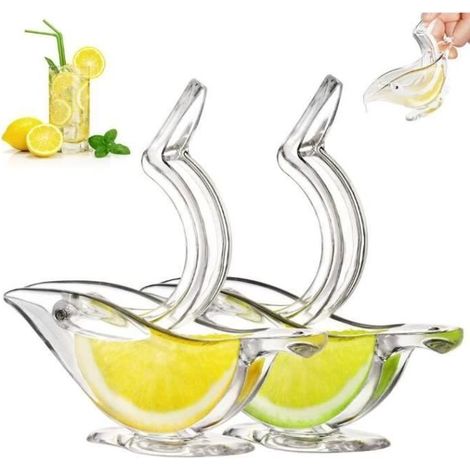 Presse agrume manuel,pince à citron manuelle en plastique,forme d'oiseau,presse-fruit portable,outil de multicolore PRESSE-FRUIT (1/5)