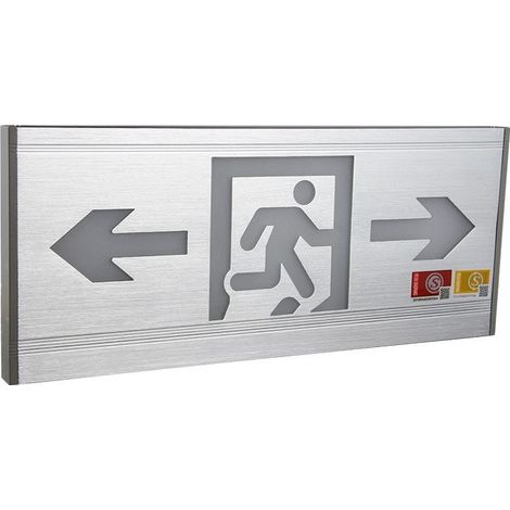 Safety lighting Aluminum alloy emergency lighting Wholesale safety exit lights Evacuation signs Emergency lighting (1/2)