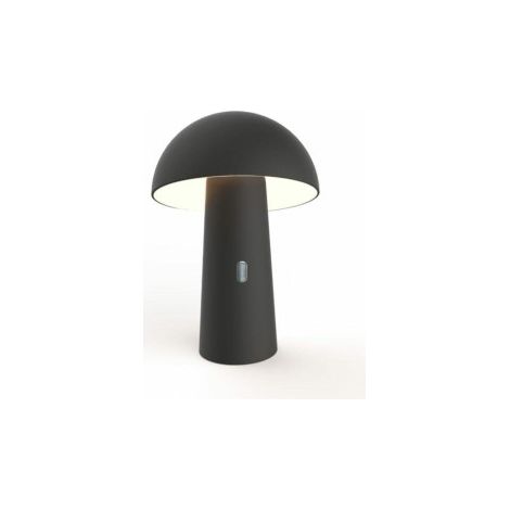 SHITAKE Lampada da tavolo con batteria ricaricabile. Luce calda a LED. Prodotto in Spagna