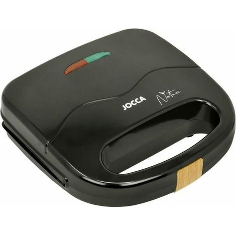 Jocca Sandwichgerät Schwarz 750W mit Antihaftplatten
