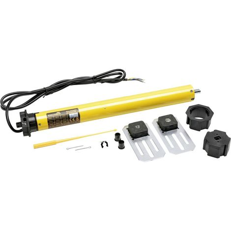 Schellenberg 20616 Avvolgitore per Tapparelle Elettriche, 133 W, Arancione, max. 6,2 m² / 15 Nm (1/5)
