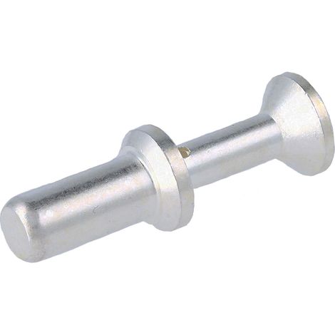 100A-Crimpkontakt Kontaktstift (M) 10mm² AWG8 silber, 1 Stück Werkstoff Kupferlegierung - 1 Stück (1/2)