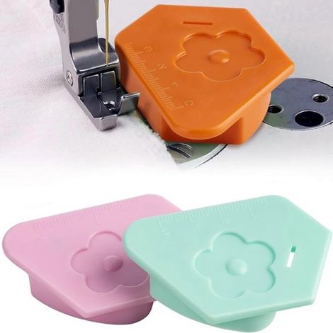 Guías magnéticas para máquina de coser de 6 piezas, guías poligonales multifuncionales con escala, accesorios de costura universales. (1/2)