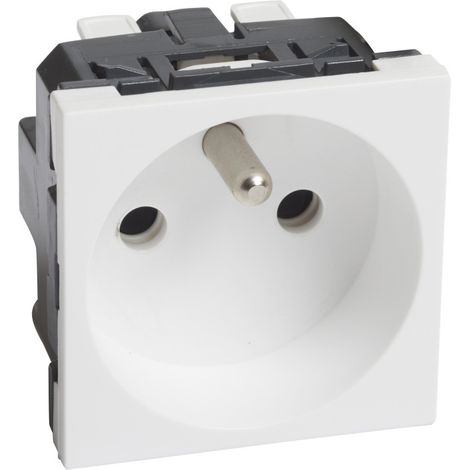 Prise 2P+T appareillage 45 Logix (PW49051)