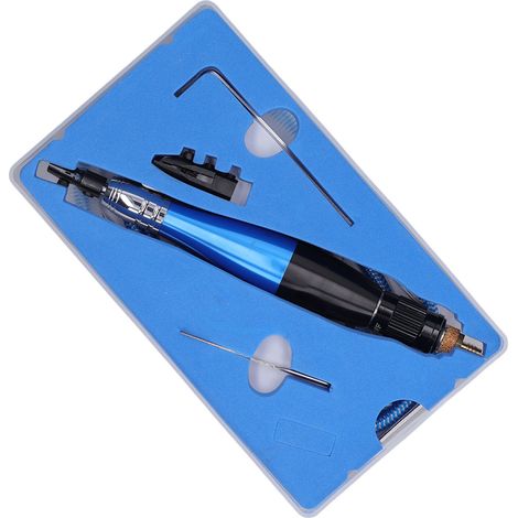 Kit Micro Meuleuse Pneumatique Graveur Outil de Polissage Stylo à Air Comprimé pour Gravure et Meulage Industriel (1/5)