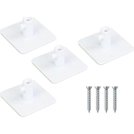 Set mit 4 Aufbewahrungsgestellen für Zubehör von Standmixern, inklusive Schrauben, zur Aufbewahrung von Schneebesen. (1/5)