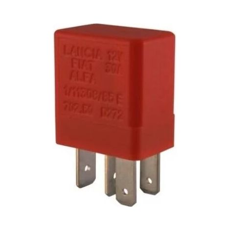 AMXCNOY Fiat 702.50 - 4-poliges 12V 30A Mikro-Relais - Alfa Romeo Fiat Lancia