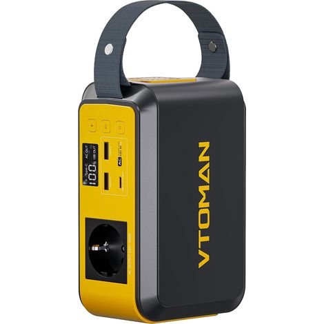 Station portable, 89,6Wh LiFePO4, 100W CA charge PD 65W  Cellules LiFePO4 sûres durables, charge multi-appareils, design compact, camping et secours (1/5)