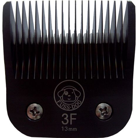 Tête en céramique et titane mesurant 13 mm de longueur de coupe 3F pour tondeuse Fuss-dog