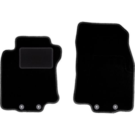 Tapis avant noirs pour : Renault Koleos II SUV (2016-) (1/5)