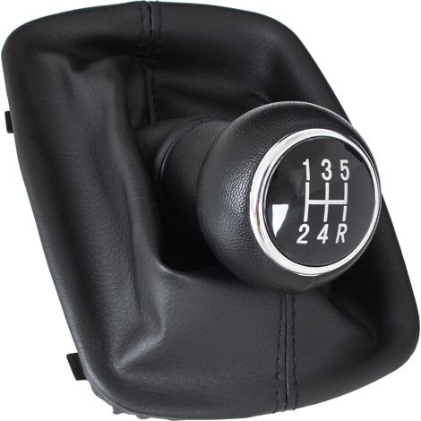 Pomo de cambio de marchas Audi A6 C5 97-04 + JUNTA DE 5 VELOCIDADES (1/5)
