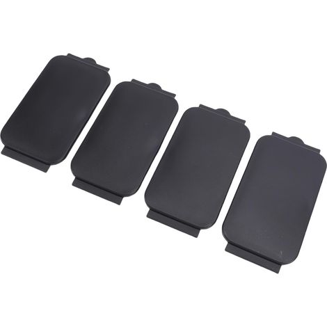 Capuchons de Rail de Lit de Camion, 4 Pièces de Rechange pour Couvercle de Poche en Plastique ABS, Capuchons de Conception Scellés avec FL3Z99290D90AB, Idéal pour 2017-2024 (1/5)