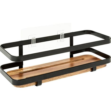 Mensola doccia blackacia in legno di acacia - 5five (1/4)