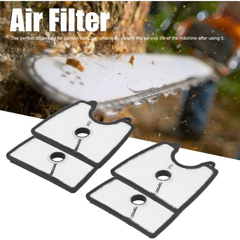 Lot de 4 filtres à air de rechange en plastique résistant à l'usure pour Husqvarna 125B, 125BVX et 125BX (1/5)