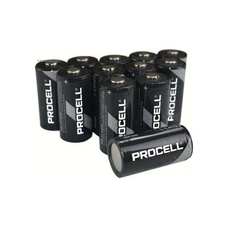Duracell Procell Box 10pz Batteria CR123A 3V litio CR123 DL123A 5018LC EL123A 6205 CR17345