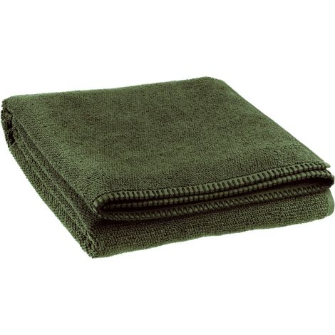 Drap de bain absorbant en coton éponge structuré grain de riz 90 x 150 cm - PANGIVO (1/3)