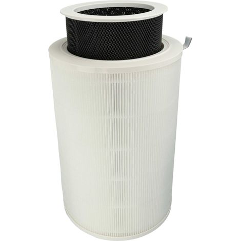 vhbw filtro aria compatibile con Xiaomi Mi Air Purifier 1, Mi Air Purifier 2 purificatore d'aria - filtro combinato prefiltro + HEPA + carbone attivo