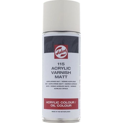 Bombe de vernis acrylique mat 400ml Talens