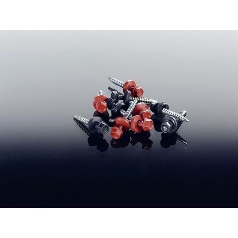 Stahltrapez-Schrauben verzinkt 4,8x35mm selbstschneidend