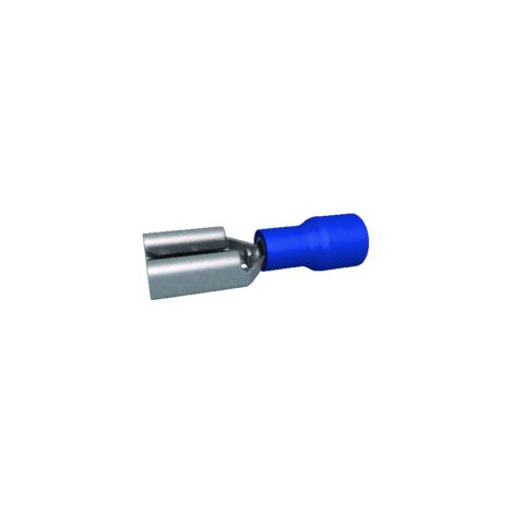 Bizline-235010 Clip pré-isolé femelle bleu 1.5-2.5 mm² 6.3 x 0.8 mm (x 100)
