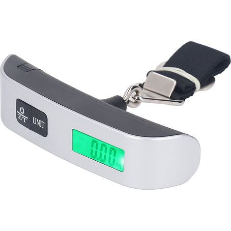 Balance portable mini, robuste et précise, avec affichage numérique LED rétroéclairé vert, idéale pour les voyages. (1/5)