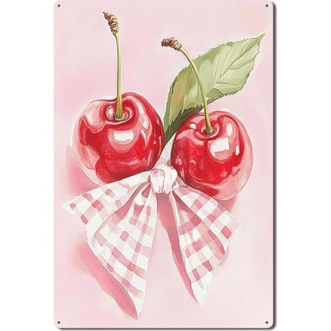 Plaque Métallique Humoristique Rétro pour Salle de Fête de Baptême, Bonheur et Bénédiction pour l'Enfant 40x30 cm. (1/5)