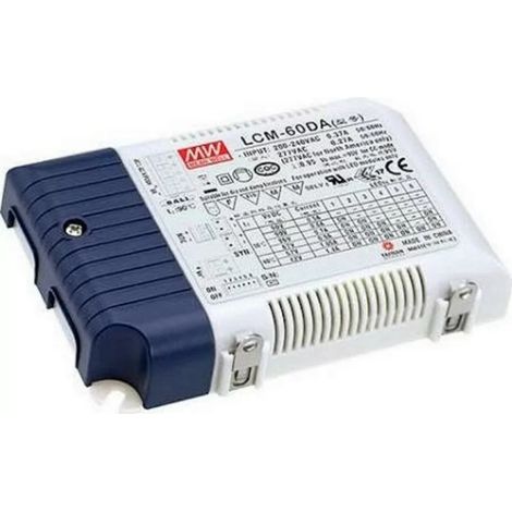 Mean Well LCM-60DA - Power supply with DALI interface for LED lighting