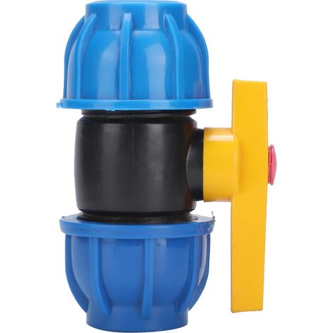 Raccord de vanne à bille rapide 32mm pour tuyau d'eau en PE haute qualité, adaptateur de remplacement (1/4)