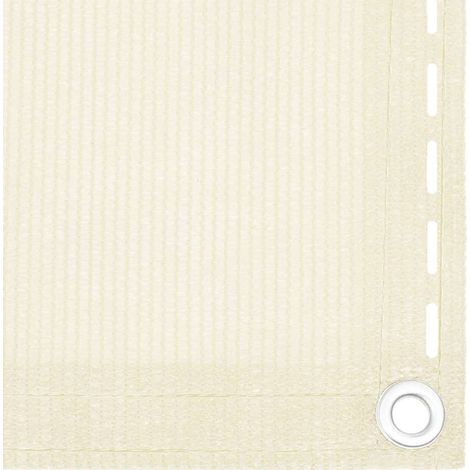 Maison Exclusive - Schermo Frangivista per Balconi Crema 75x300 cm in HDPE (1/5)