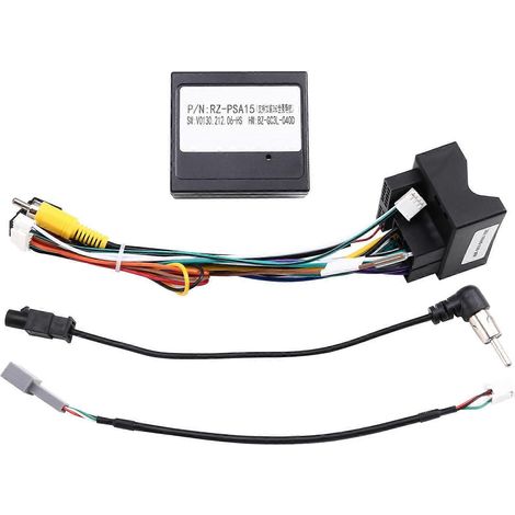 CAN-Bus-Decoder für Autoradios, CAN-Bus-Stromkabel, CAN-Bus-Adapter, Kabelbaum für Peugeot 3008 (2008), Citroën C3, C5 und DS6 (1/5)