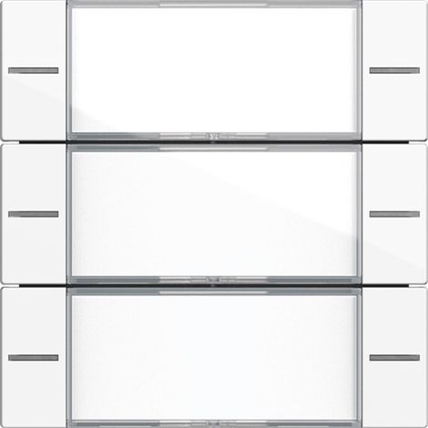 Gira Wippenset 3f BSF Tastsens.4 System 55 Klar/Reinweiß 577303