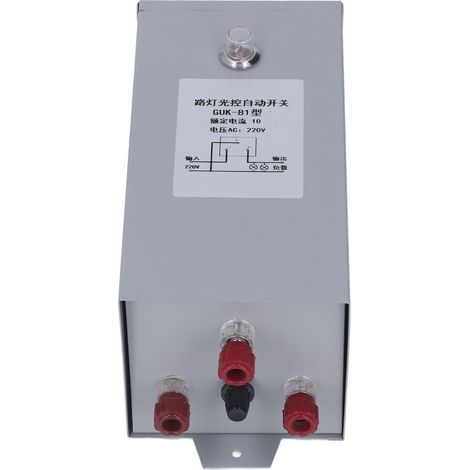 Luminaire rue Photocellule Interrupteur Automatique Étanche Pluie Capteur Crépuscule Aube AC220V 10A Détecteur Lumière (1/5)
