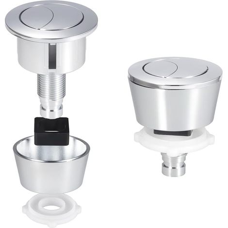 Kit de bouton poussoir pour chasse d'eau double chasse d'eau (1/5)