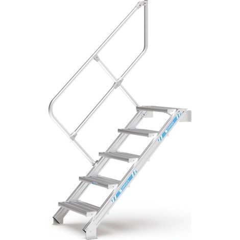 Zarges Treppe 45° 800mm Stufenbreite 17 Stufen (1/3)