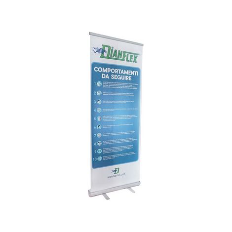 ROLL-UP INFO COVID-19- cm 90x180- senza- pezzi 1