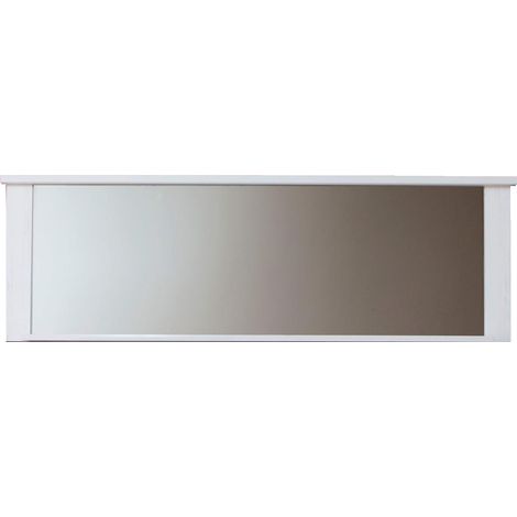 GEORGIA - Miroir mural avec tablette mélaminé. L/H/P 197 / 63 / 18 (1/4)