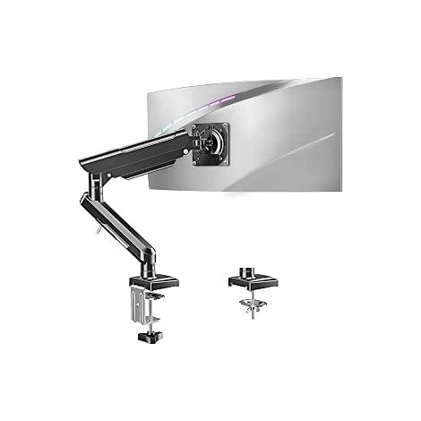 Desk Mount for Monitor, Gas Spring Arms, Monitor Arm, VESA 75 (1/5)