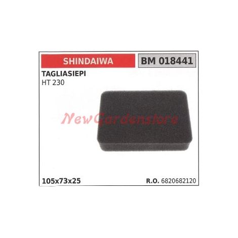 SHINDAIWA filtre à air en éponge pour taille-haie HT 230 HT230 018441