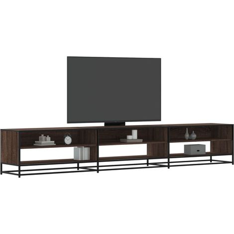 TV-Schrank Braun Eichen-Optik 270x40x46 cm Holzwerkstoff