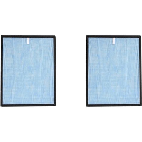 Lot de 2 filtres HEPA ABC-FKH15B pour purificateurs d'air Sanyo ABC-HP14/ABC-AR15 et Airmate AC16/17/27. Accessoires