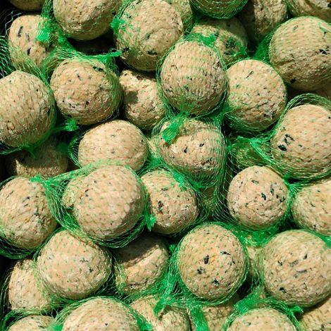 Meisenknödel Premium mit Insekten 200 x ca.90 Gramm mit Netz (1/4)