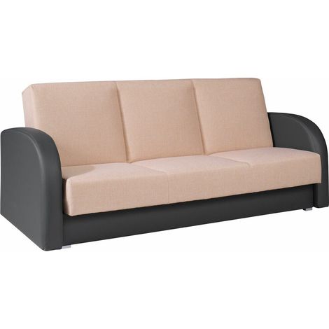 Sofá cama Providence 172, Soft 020 + Lux 24, Almacenaje, 0, 88x222x90cm (1/5)