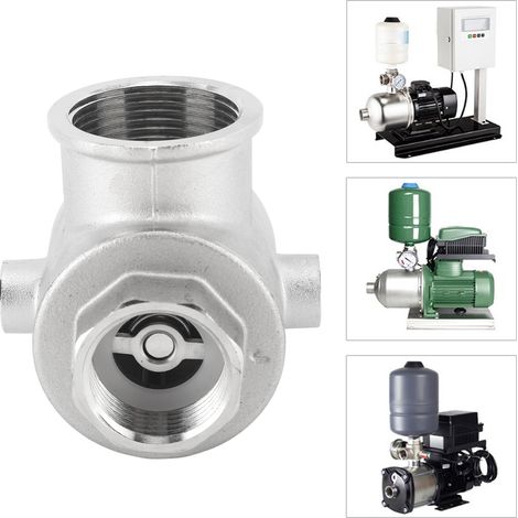 Clapet anti-retour à cinq voies DN32, clapet anti-retour spécial pour pompes à eau à fréquence variable, clapet anti-retour fileté. (1/5)