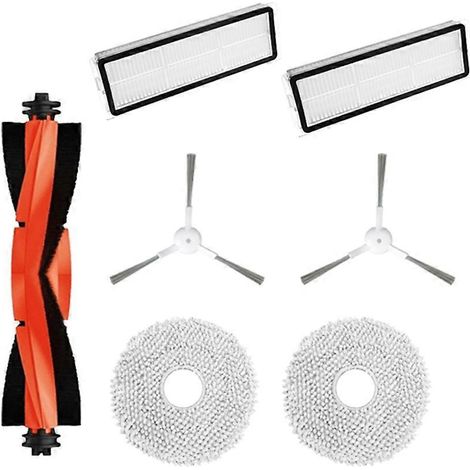 Pièces détachées pour aspirateur Xiaomi Mijia Omni 2 C102CN, B101CN, B116, X10+ : brosse principale, filtre HEPA, chiffon de nettoyage et accessoires. (1/5)
