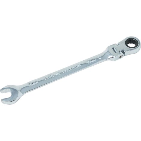 Dapetz ® 9mm Flexible Head Ratchet Spanner Set – Metric Open-End & Ring Wrench, Chrome Vanadium Steel, Mirror Polished, Precision Gear Wrench for Tight Spaces and Adjustable Mechanic Tool (1/5)