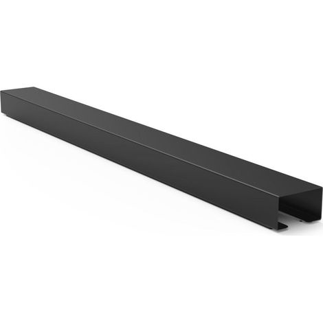 HAMA Kabelkanal Metall, magnetisch, 55 cm für 8 Kabel