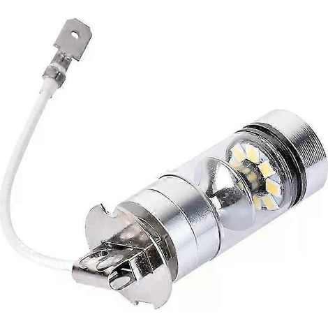 2 Stück Hochleistungs-LED-Scheinwerferlampen H3 100W für Fahrzeuge, Nebelscheinwerfer, Rücklichter, Fahrlicht - JXLGV (1/5)
