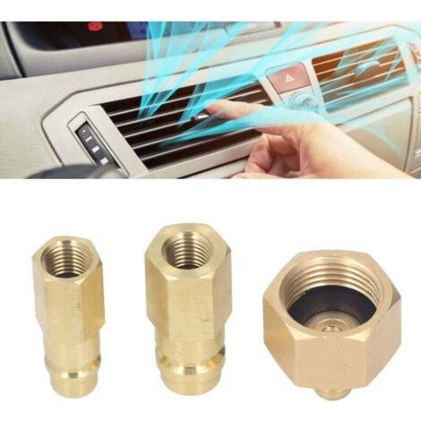 BUNTHAUS PA Pièces adaptateur de Conversion ca, adaptateur de remplacement de raccord haut et bas pour climatiseur R134A (1/4)