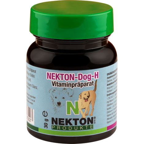 NEKTON-DOG-H - Vitaminas para la mejora de la piel y el pelaje de todos los perros 120 g (1/2)