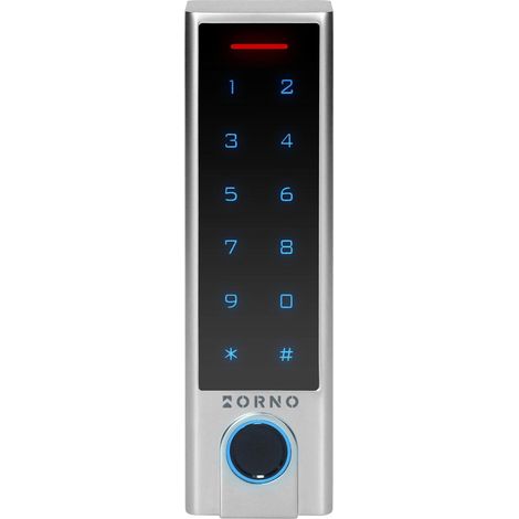 Orno Cerradura electrónica modelo 2023 metal brillante